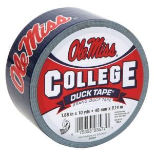 Duck College 1 7/8 in. x 30 ft. Ole Miss Duct Tape (6 Pack) 240283