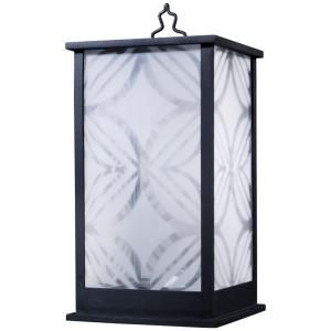 Newport Coastal Mosaic Exterior Black LED Hanging Lantern 7786 02B