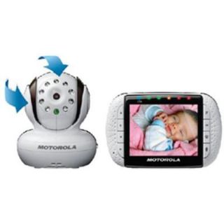 Motorola 3.5 in. Wireless Digital Audio with Video Baby Monitor MOTO MBP36