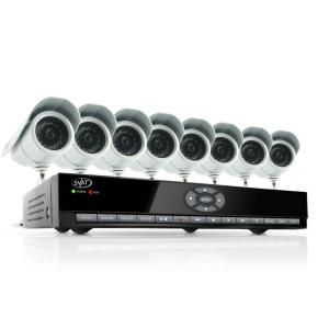 SVAT Electronics 8 Ch. 500GB Smart Security System with 8 Indoor/Outdoor 480 TVL Night Vision Cameras DISCONTINUED CV301 8CH 008