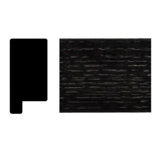 3/4 in. x 2 in. x 8 ft. Oak Black Coffee Finish Picture Frame Moulding 80598 967