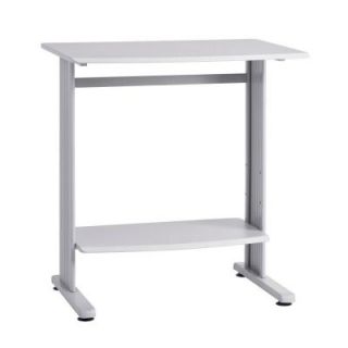 Buddy Products Grey Beveled Edge Stand Up Computer Desk 6461 18