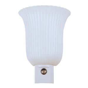 Meridian Tulip Automatic Soft White Specialty LED Night Light 10256