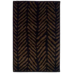 Oriental Weavers Camille Sable Brown 1 ft. 10 in. x 2 ft. 10 in. Scatter Area Rug 3394H2X3