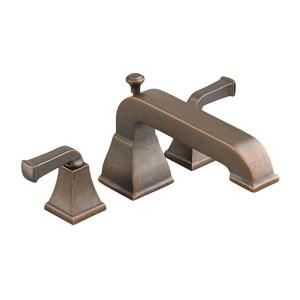 American Standard Town Square 2 Handle Deck Mount Tub Filler with Less Personal Shower in Oil Rubbed Bronze 2555.920.224