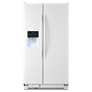 Amana 25.5 cu. ft. Side by Side Refrigerator in White ASD2575BRW