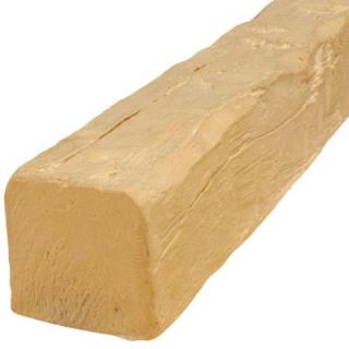 American Pro Decor 5 in. x 5 in. x 13 ft. Unfinished Hand Hewn Faux Beam 5APD10001