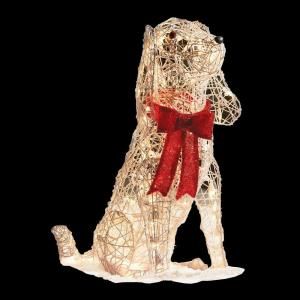 Home Accents Holiday 30 in. PVC Grapevine Dog TY377 1411