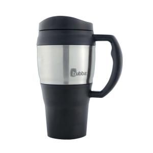 Bubba 20 oz. (591 mL) Insulated Double Walled BPA Free Travel Mug with Stainless Steel Band 319 Black