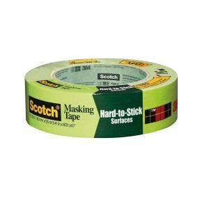 Scotch 1.41 in. x 60.1 yds. Masking Tape for Hard to Stick Surfaces 2060 36A HD