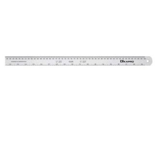 Kapro 36 in. Aluminum Ruler with Conversion Tables with English/Metric Graduations 1/16 and mm 306 36