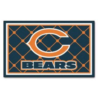 FANMATS Chicago Bears 4 ft. x 6 ft. Area Rug 6567