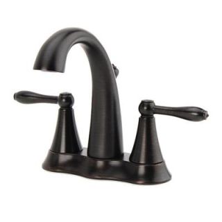 Fontaine Montbeliard 4 in. 2 Handle Mid Arc Bathroom Faucet in Oil Rubbed Bronze BRN MBDC4 ORB