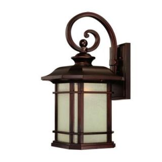 Acclaim Lighting Somerset Collection Wall Mount 1 Light Outdoor Architectural Bronze Light Fixture 8122ABZ
