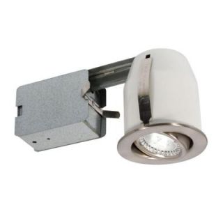 3 in. Recessed Brushed Chrome LED Lighting Fixture 303L5B