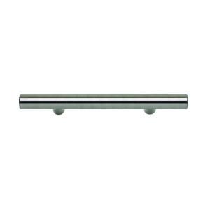 Atlas Homewares Successi Collection Brushed Steel 8.65 in. Skinny Linea Long Pull A837 BS