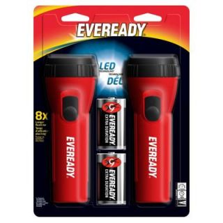 Eveready LED Economy Flashlight (2 Pack) EVEL152S