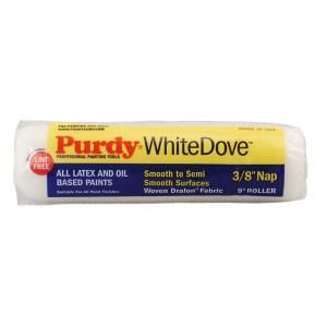 Purdy White Dove 9 in. x 3/8 in. Fabric Roller Cover 144670092