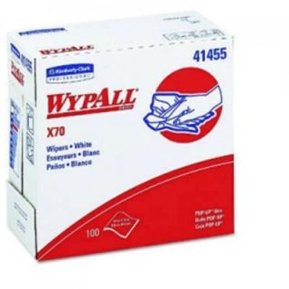 Kimberly Clark PROFESSIONAL WYPALL X70 Wipers, POP UP Box (100 Box) KCC 41455