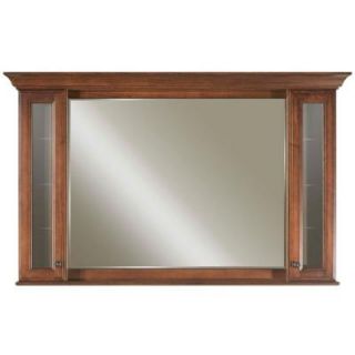 Water Creation Spain 60 in. x 40 in. Surface Mount Mirrored Medicine Cabinet in Golden Straw SPAIN MC 6036