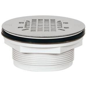 Sioux Chief 2 in. PVC Shower Drain with Strainer 828 2PK