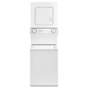 Whirlpool Thin Twin 1.5 cu. ft. Washer and 3.4 cu. ft. Gas Dryer in White LTG5243DQ