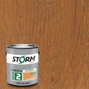Storm System Category 2 1 gal. Back to Nature Exterior Semi Transparent Dual Dispersion Wood Finish 225C105 1