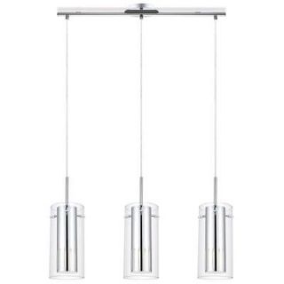 Pinto 1   3 Light 59 in. Ceiling Chrome Pendant 91327A