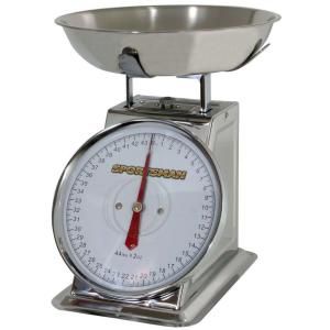 Sportsman 44 lb. Capacity Stainless Steel Dial Scale SSDSCALE