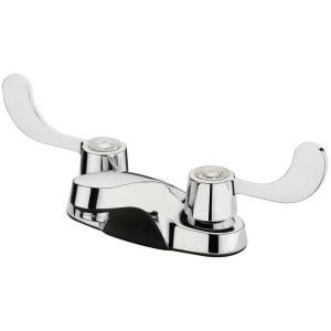 Homewerks Worldwide 4 in. Centerset 2 Handle Lavatory Faucet in Chrome 3220 140 CH B Z