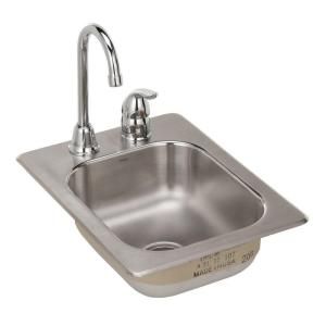 MOEN Camelot Drop in Stainless Steel 13x17x5.5 2 Hole Single Bowl Kitchen Sink DISCONTINUED 22245