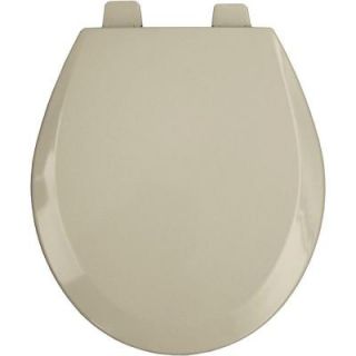 BEMIS Round Open Front Toilet Seat in Bone 550PRO 006