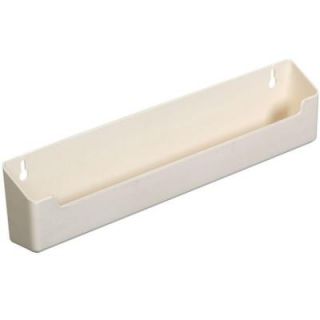 Knape & Vogt 3 in. x 14 in. x 1.63 in. Polymer Sink Front Tray Cabinet Organizer PSF14 PF A