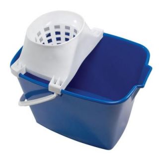 Ti Dee American 15 qt. Rectangular Mop Bucket with Mop Twister (6 Pack) 6572 6
