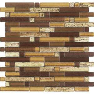 EPOCH Varietals Aligote 1650 Stone And Glass Blend Mesh Mounted Floor and Wall Tile   3 in. x 3 in. Tile Sample ALIGOTE SAMPLE