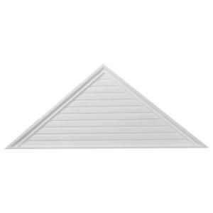Ekena 2 1/8 in. x 48 in. x 20 in. Decorative Pitch Triangle Gable Vent GVTR48X20D