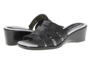 David Tate Braidy Womens Wedge Shoes (Black)