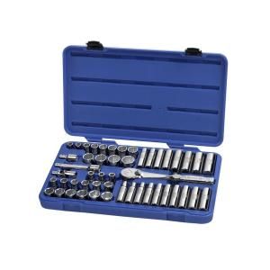 Armstrong 1/2 in. Drive SAE/Metric 6 Point Mechanics Tool Set (49 Piece) 15 399