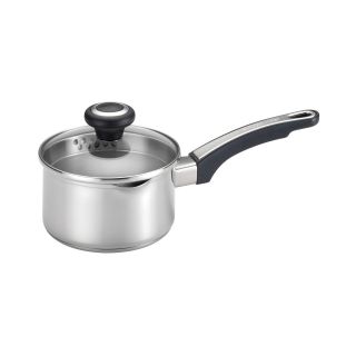 Farberware High Performance 1 qt. Stainless Steel Straining Saucepan with Lid