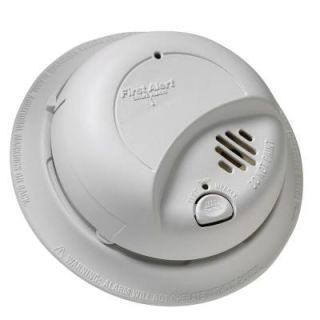 First Alert 120 Volt AC Smoke Alarm with Lithium Battery Backup 9120LB