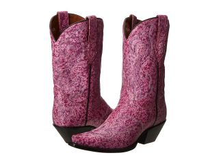 Dan Post Speckled Falcon Cowboy Boots (Purple)