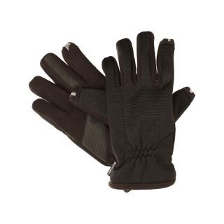 Isotoner SmarTouch Ultra Dry Gloves, Black, Mens