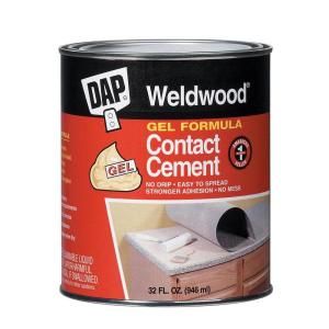 DAP Weldwood 32 fl. oz. Gel Formula Contact Cement 25312