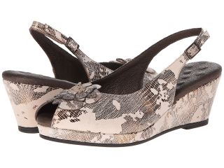 Walking Cradles Napoli Womens Wedge Shoes (Taupe)