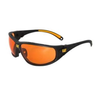 Caterpillar Safety Glasses Tread Orange Lens with Case TREAD 116
