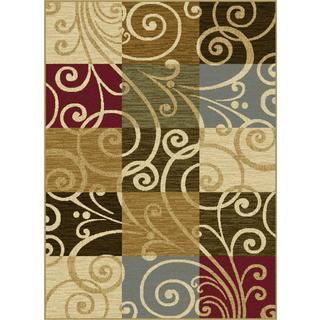 Lagoon Multi Transitional Area Rug (5 X 7)