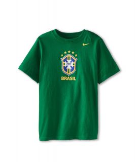 Nike Kids CBF Core Basic Logo TD Tee Boys T Shirt (Green)