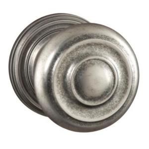 Hickory Hardware Solid Brass Westminster Sausalito Silver Dummy Knob 71037 2139