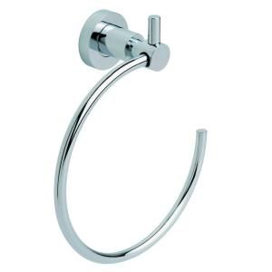 No Drilling Required Loxx Towel Ring in Chrome LO207 CHR
