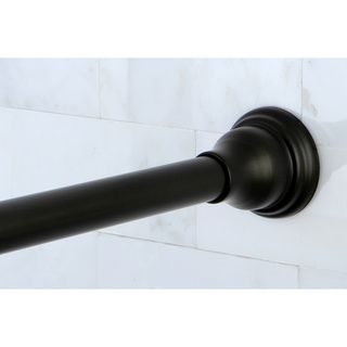 Oil Rubbed Bronze Adjustable Shower Curtain Rod